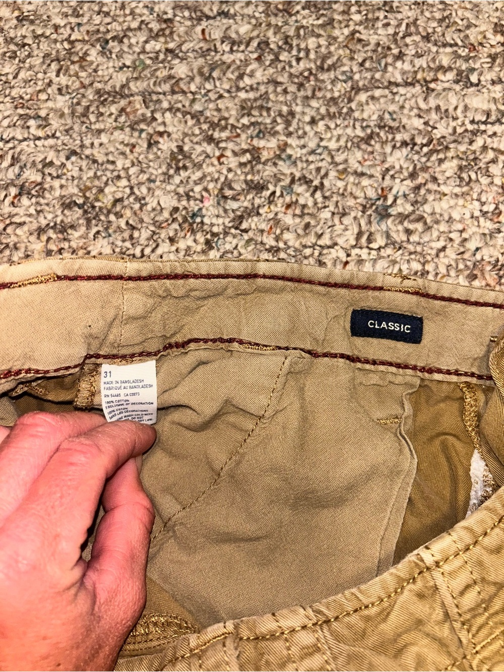 American Eagle Outfitters Men’s Cargo Shorts in Olive Green